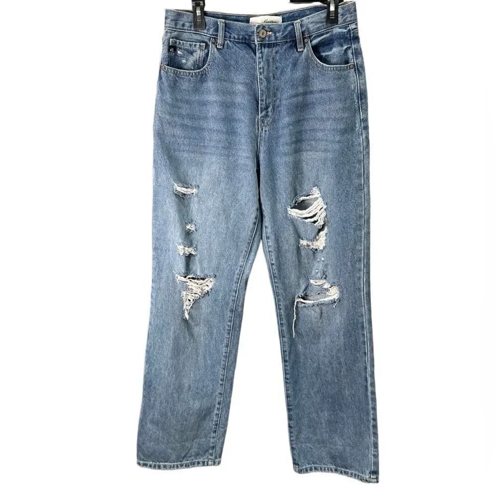 KanCan Jeans Stephanie Ultra High Rise 90's Boyfriend size 11/29